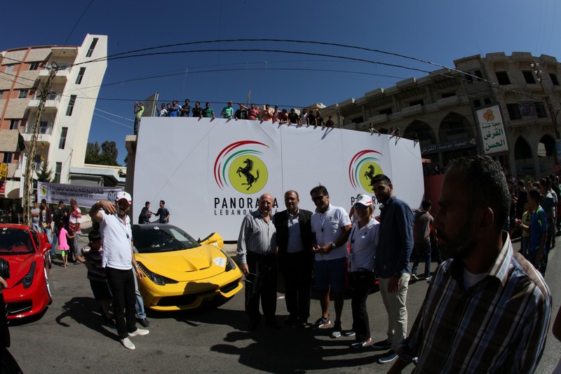Ferrari Panorama Lebanon 2016 Ride